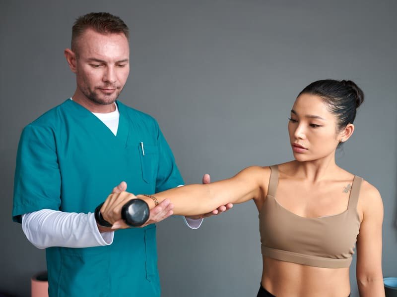 tennisarm physiotherapie