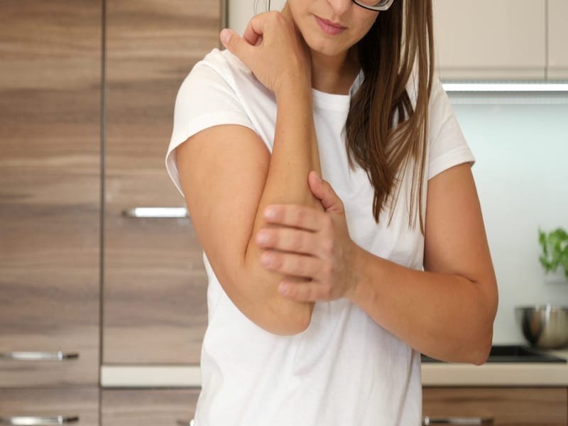 symptome eines tennisarms