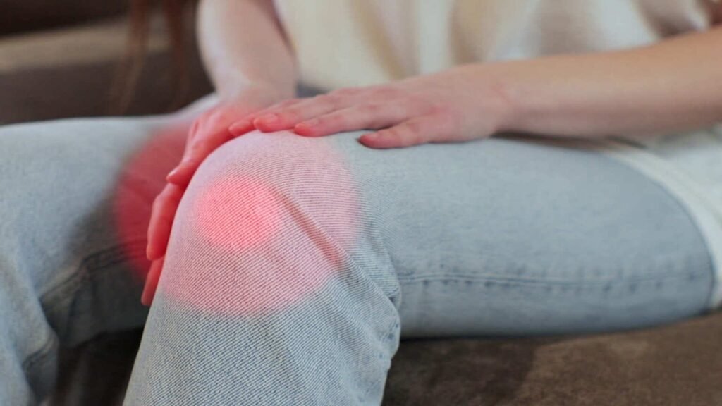 knie knackt beim beugen