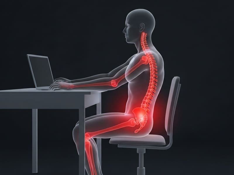 rückenschmerzen vom sitzen